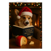 Corgi-'Käse-Steuer'-Weihnachtskarte