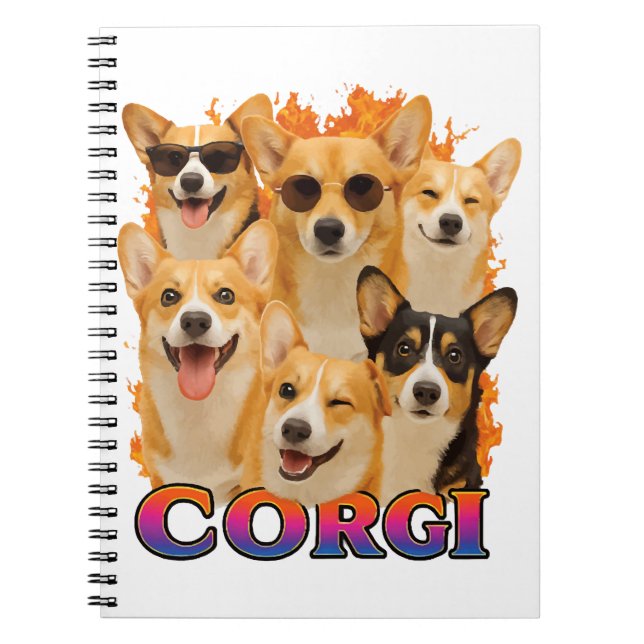 Corgi Kopie Notizblock (Vorderseite)