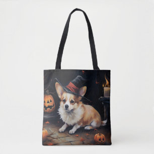 Corgi Kürbisse Halloween Gruselig Tasche