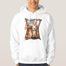Corgi-Land – Lustiges Corgi-Shirt, Rustikale Ameri