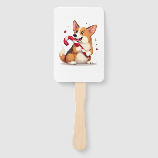Corgi Lebkutscherfreude Fächer (Vorderseite)