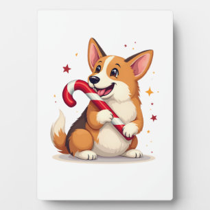 Corgi Lebkutscherfreude Fotoplatte