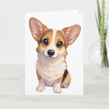 Corgi Leere Karte 