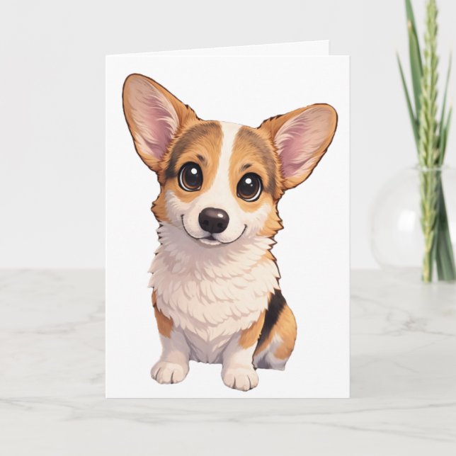 Corgi Leere Karte  (Vorderseite)