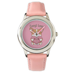 Corgi Liebe Armbanduhr