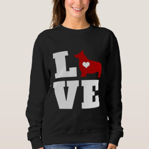 Corgi Liebe Corgi Sweatshirt