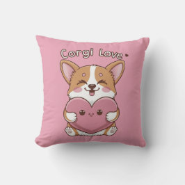 Corgi Liebe Kissen
