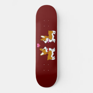 Corgi Liebe Skateboard