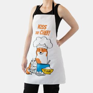 Corgi Life SCHÜRZE Rot w. Schwanz 4