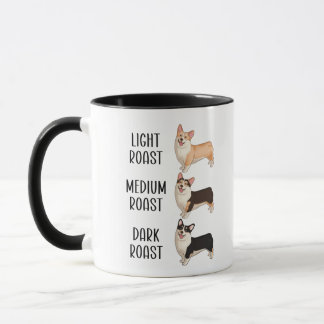 Corgi Light Medium Dark Rost Kaffee Liebhaber Gesc Tasse