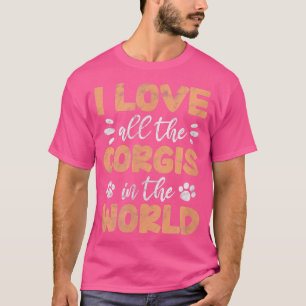 Corgi Lover Corgi Eigentümer I Liebe Corgis in der T-Shirt