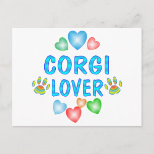 Corgi Lover Postkarte