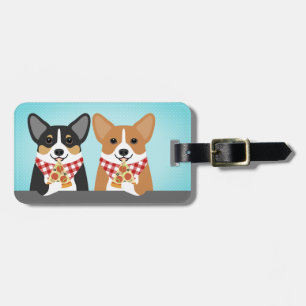 Corgi Luggage Tags Gepäckanhänger