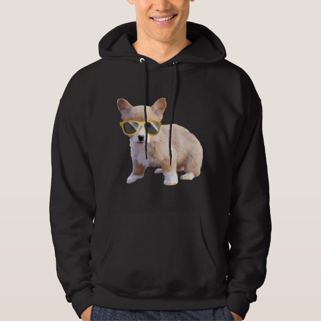 Corgi Madness Hoodie (Vorderseite)