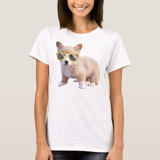Corgi Madness T-Shirt (Vorderseite)
