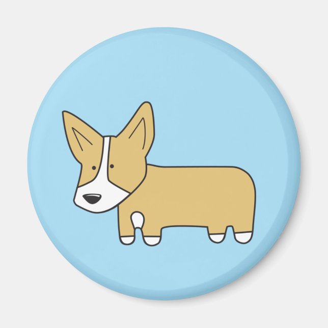 Corgi Magnet (Devant)