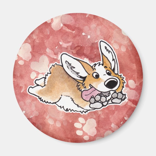 Corgi Magnet (Vorne)