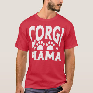 Corgi Mama Animal Niedlich Dog Mama-543 T-Shirt