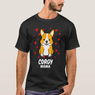 Corgi Mama Corgi Mama Crazy Dog Girls T-Shirt