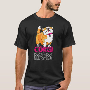 Corgi Mama Derpy Corgo Walking T-Shirt