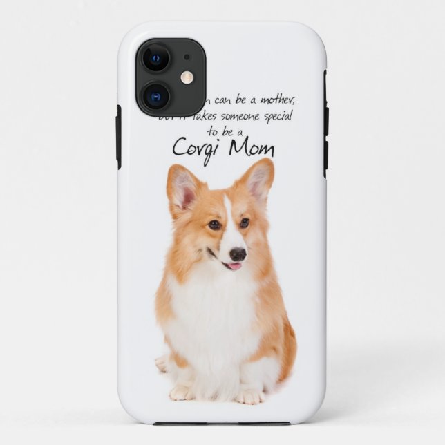 Corgi-Mama iPhone 5 Fall Case-Mate iPhone Hülle (Rückseite)