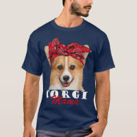Corgi Mama Niedlich Corgi Dog Bandana 