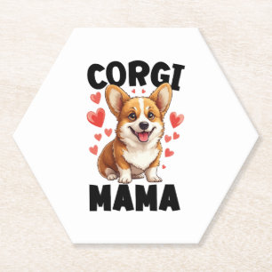 Corgi Mama - Niedlich Corgi Mama Untersetzer