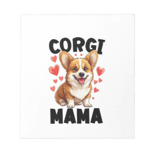 Corgi-Mama - Niedliche Corgi-Mama Notizblock