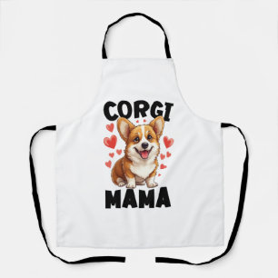 Corgi-Mama - Süße Corgi-Mama Schürze