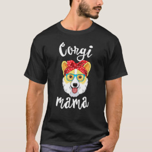 Corgi Mama Welpenmutter Hundemama T-Shirt