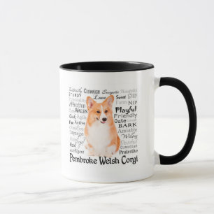 Corgi-Merkmal-Tasse Tasse
