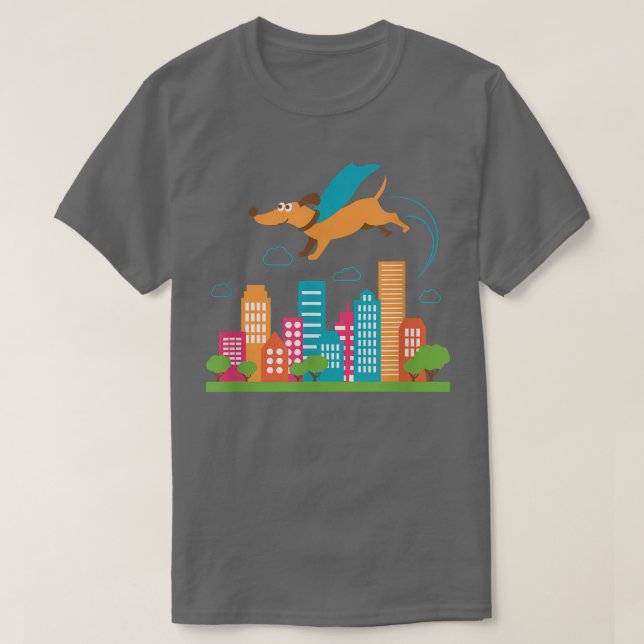 Corgi Mied Breed Mutt Hundebüschelfliege T-Shirt (Design vorne)