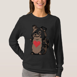 Corgi Mix Liebe T-Shirt