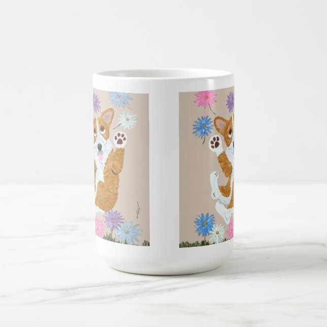 Corgi Mug Kaffeetasse (Mittel)