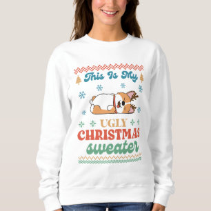 Corgi My Ugly Christmas Sweater Sweatshirt