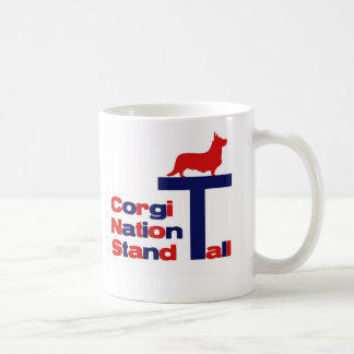 Corgi-Nations-Stand hoch Kaffeetasse