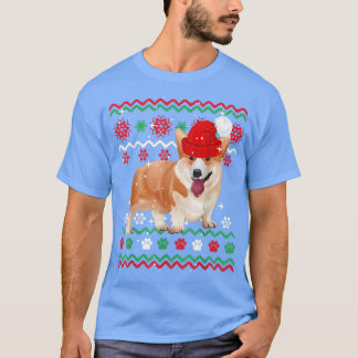 Corgi Noël moche Sweat Style Chien Noël