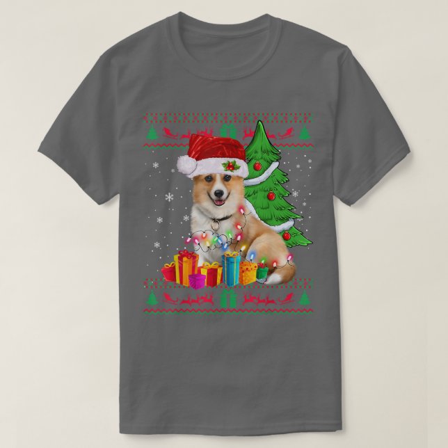 Corgi Noël Sweat Corgi Noël (Design devant)