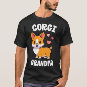 Corgi Oma I Liebe My Corgi Dog Mama 1270 T-Shirt