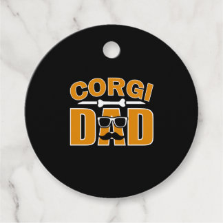 Corgi Papa für Hundeliebhaber von Papa Geschenkanhänger