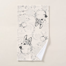 Corgi Pattern Handtuch