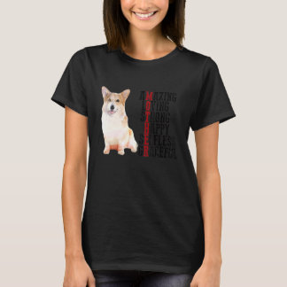 Corgi Phantastisch Love Stark Happy Selfless Grace T-Shirt