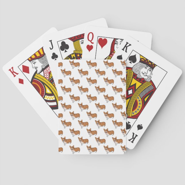 Corgi Playing Cards Spielkarten (Rückseite)