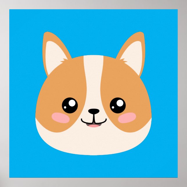 Corgi Poster (Vorne)