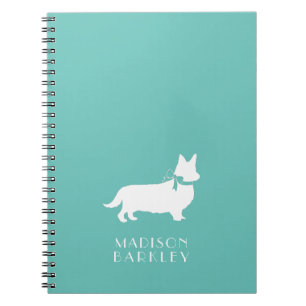 Corgi Puppy Dog Pembroke Welsh Notebook Notizblock