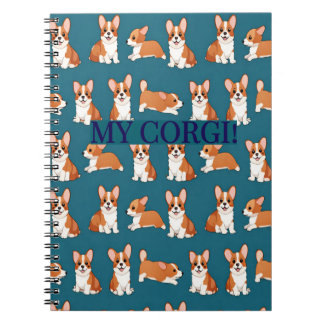 Corgi Puppy Notebook Journal Notizblock