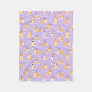 Corgi Pups Fleecedecke