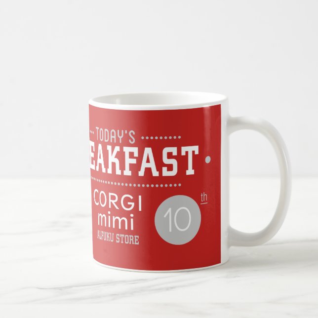 corgi sandwich mug (Droite)