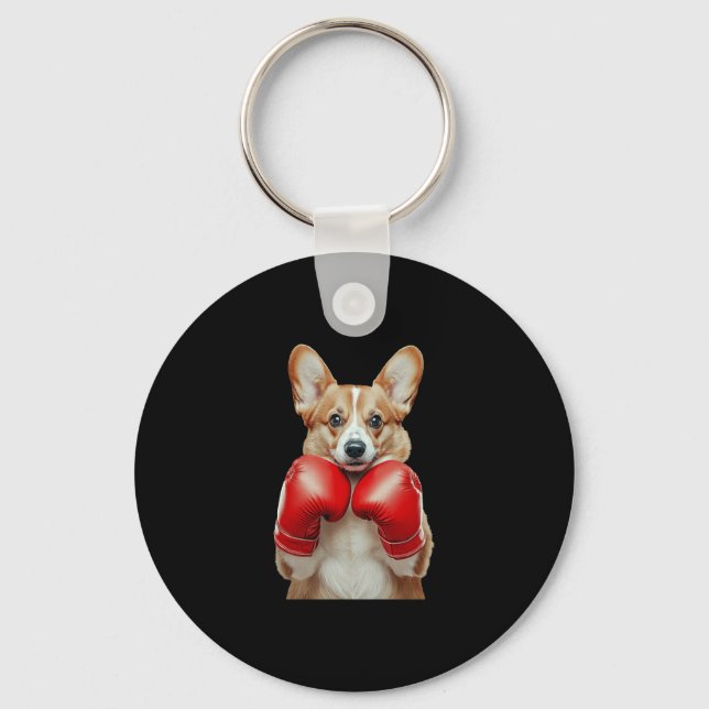 Corgi Schlüsselanhänger (Vorderseite)