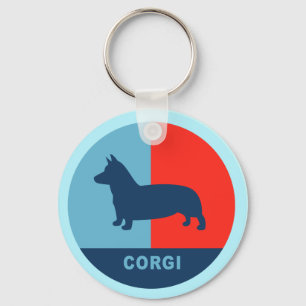 Corgi-Schlüsselanhänger Schlüsselanhänger